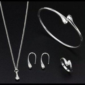 🌟 Drop Sterling Silver set